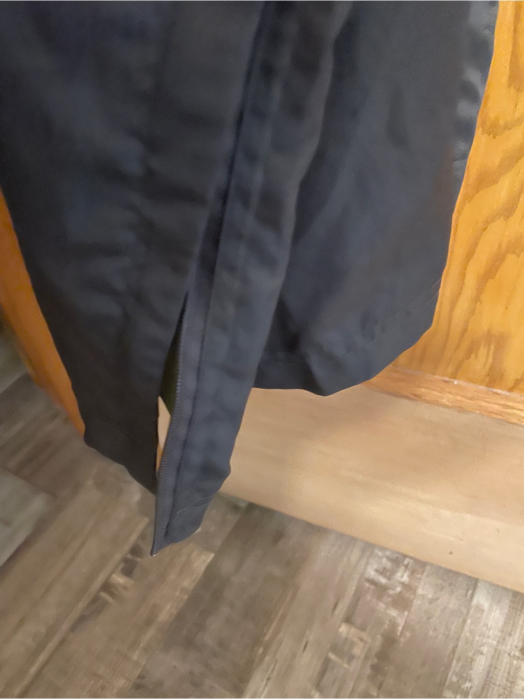 Dark Grey Lightweight Nylon Mesh Pants — image 4 of 5